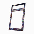 Rayquaza EX 034-036 EX Deoxys Pokemon Cards Custom Art Display Cases - PSA Metal Art Only - Side View