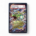 Rayquaza EX 034-036 EX Deoxys Pokemon Cards Custom Art Display Cases - PSA Slab Case - Front View