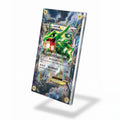 Rayquaza EX 096-131 Legendary Treasures Pokemon Cards Custom Art Display Cases - Screws Case - Side View