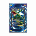 Rayquaza EX 104-108 Ultra Rare Roaring Skies Extended Art Display Cases - Screws Case - Front View