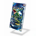 Rayquaza EX 104-108 Ultra Rare Roaring Skies Extended Art Display Cases - Screws Case - Side View