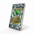 Rayquaza EX 60-108 Ultra Rare Roaring Skies Extended Art Display Cases - Magnetic Case - Side View