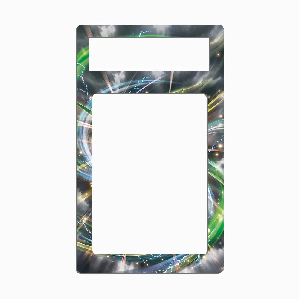 Rayquaza EX 60-108 Ultra Rare Roaring Skies Extended Art Display Cases - PSA Metal Art Only - Front View