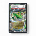 Rayquaza EX 60-108 Ultra Rare Roaring Skies Extended Art Display Cases - PSA Slab Case - Front View