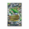 Rayquaza EX 60-108 Ultra Rare Roaring Skies Extended Art Display Cases - Screws Case - Front View