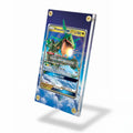 Rayquaza GX 109 Pokemon Celestial Storm Extended Art Display Cases - Screws Case - Side View