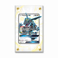 Rayquaza GX 177a168 Extended Art Display Cases - Screws Case - Front View