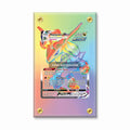 Rayquaza VMAX 082-067 Evolving Skies Pokemon Cards Custom Art Display Cases - Screws Case - Front View