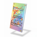 Rayquaza VMAX 082-067 Evolving Skies Pokemon Cards Custom Art Display Cases - Screws Case - Side View