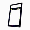 Rayquaza VMAX E 284-184 Sword & Shield Pokemon Cards Custom Art Display Cases - PSA Metal Art Only - Side View
