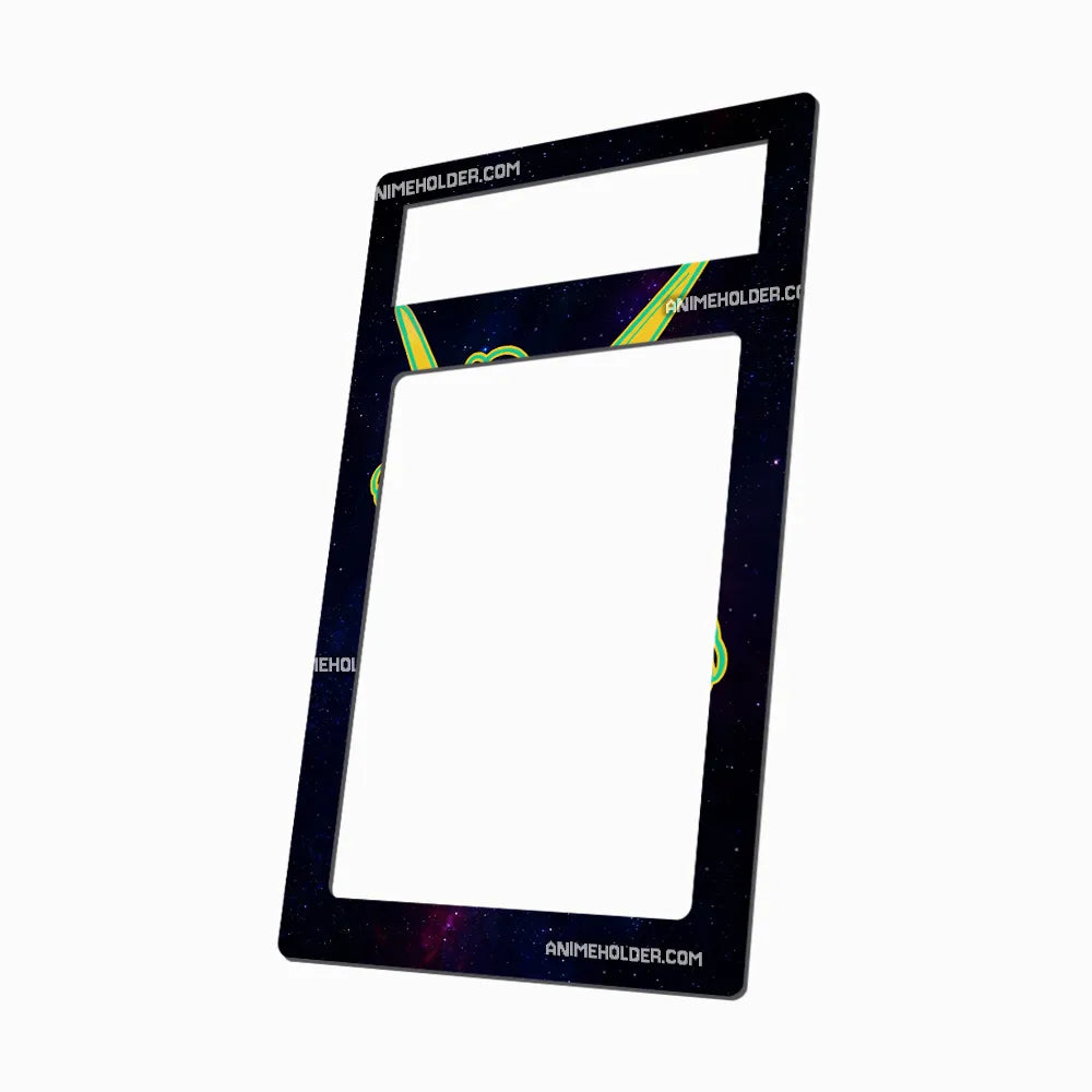 Rayquaza VMAX E 284-184 Sword & Shield Pokemon Cards Custom Art Display Cases - PSA Metal Art Only - Side View