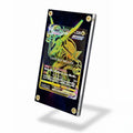Rayquaza VMAX E 284-184 Sword & Shield Pokemon Cards Custom Art Display Cases - Screws Case - Side View
