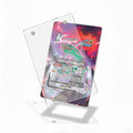 Rayquaza VMAX TG20 Trainer Gallery Silver Tempest Extended Art Display Cases - Magnetic Case - Detail View