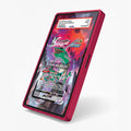 Rayquaza VMAX TG20 Trainer Gallery Silver Tempest Extended Art Display Cases - PSA Slab Case - Side View