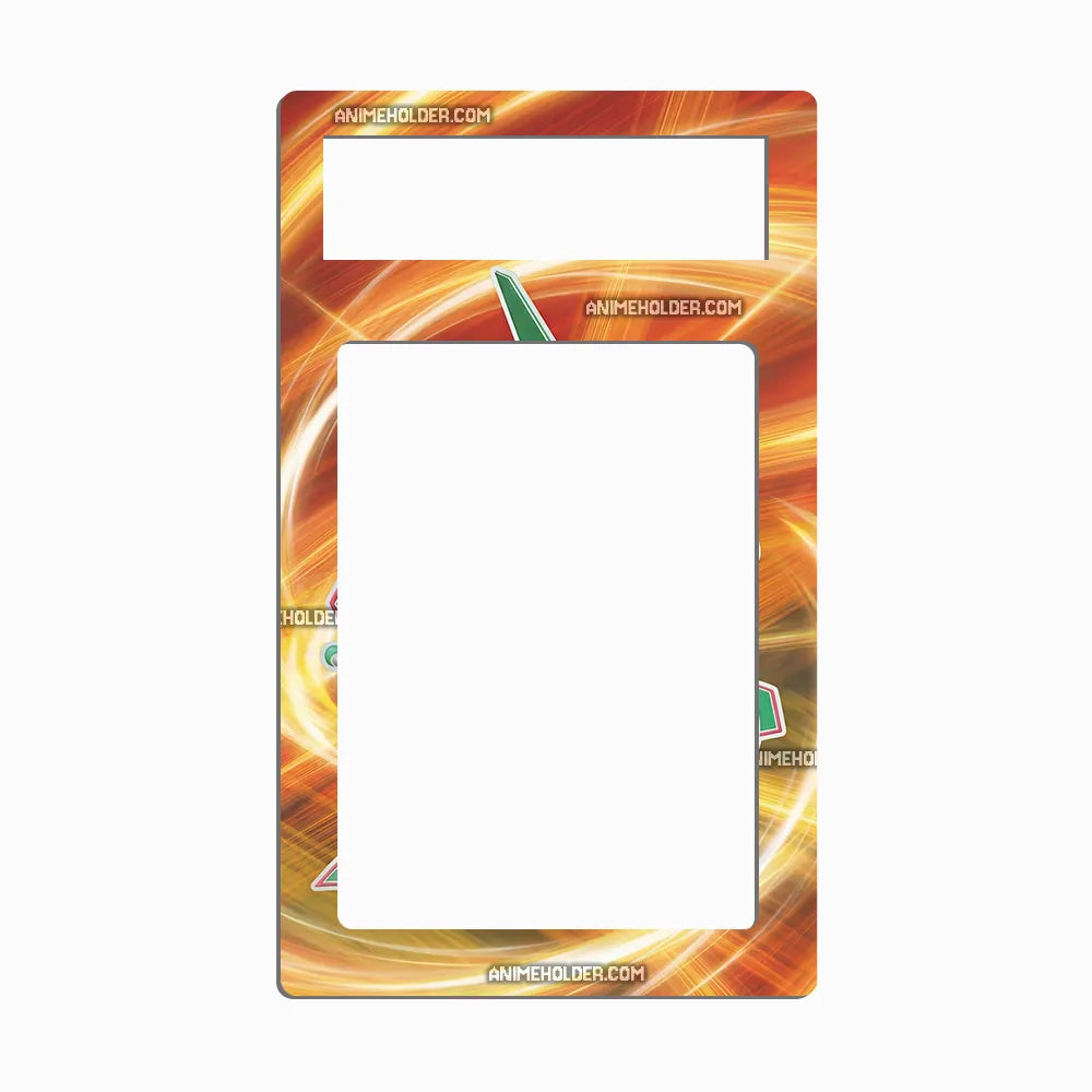 Rayquaza V 075-067 S6R Extended Art Display Cases - PSA Metal Art Only - Front View