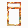 Rayquaza V 075-067 S6R Pokemon Cards Custom Art Display Cases - PSA Metal Art Only - Front View