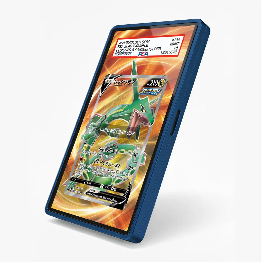 Rayquaza V 075-067 S6R Extended Art Display Cases - PSA Slab Case - Side View