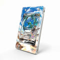 Rayquaza V SIR SAR Evolving Skies Alternate Art Extended Art Display Cases - Magnetic Case - Side View