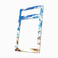 Rayquaza V SIR SAR Evolving Skies Alternate Art Extended Art Display Cases - PSA Metal Art Only - Side View