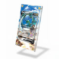 Rayquaza V SIR SAR Evolving Skies Alternate Art Extended Art Display Cases - Screws Case - Side View