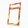 Rayquaza V Secret Rare SR Evolving Skies Extended Art Display Cases - PSA Metal Art Only - Side View