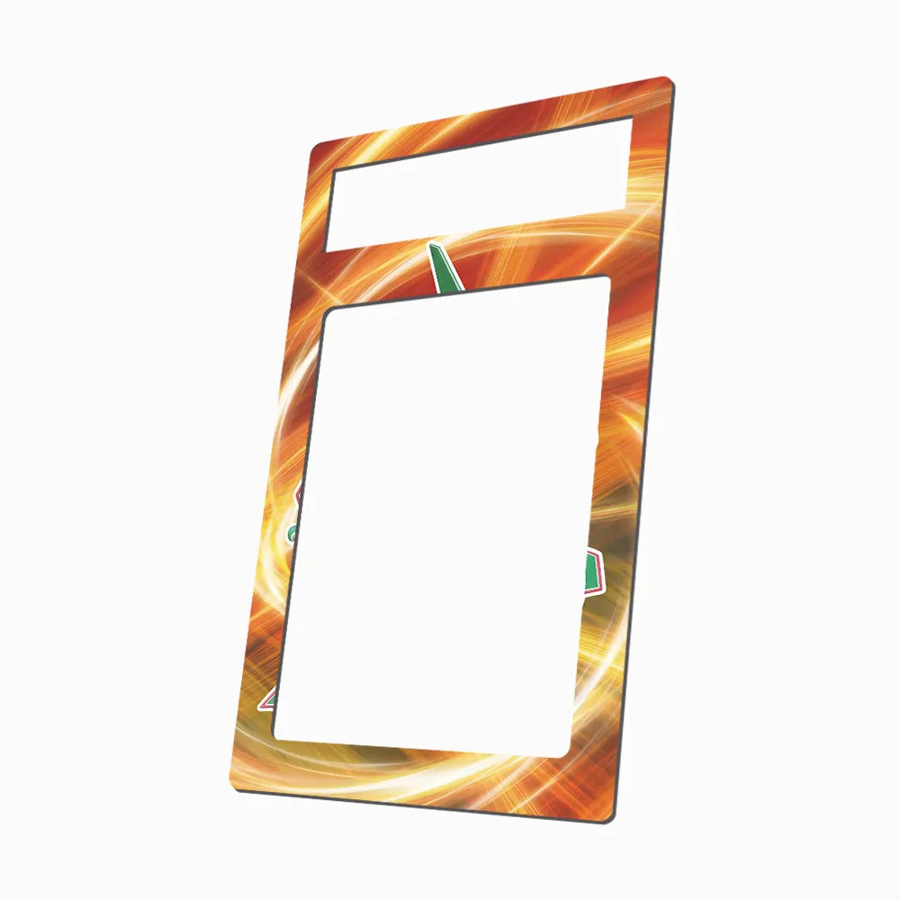 Rayquaza V Secret Rare SR Evolving Skies Extended Art Display Cases - PSA Metal Art Only - Side View