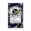 Rayquaza ex 039 Black Star Promos Extended Art Display Cases - Screws Case - Front View