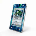 Rayquaza ex 97-97 EX Dragon Extended Art Display Cases - Magnetic Case - Side View