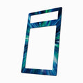 Rayquaza ex 97-97 EX Dragon Extended Art Display Cases - PSA Metal Art Only - Side View
