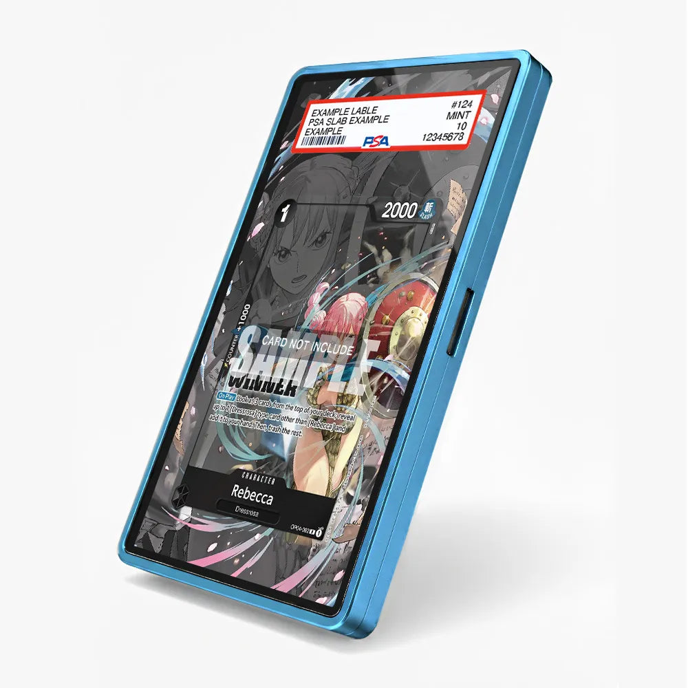 Rebecca OP04-092 Dressrosa Extended Art Display Cases - PSA Slab Case - Side View