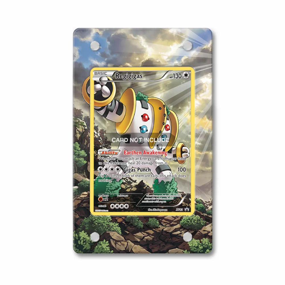 Regigigas XY82 Promo XY Series Extended Art Display Cases - PSA Slab Case - Front View