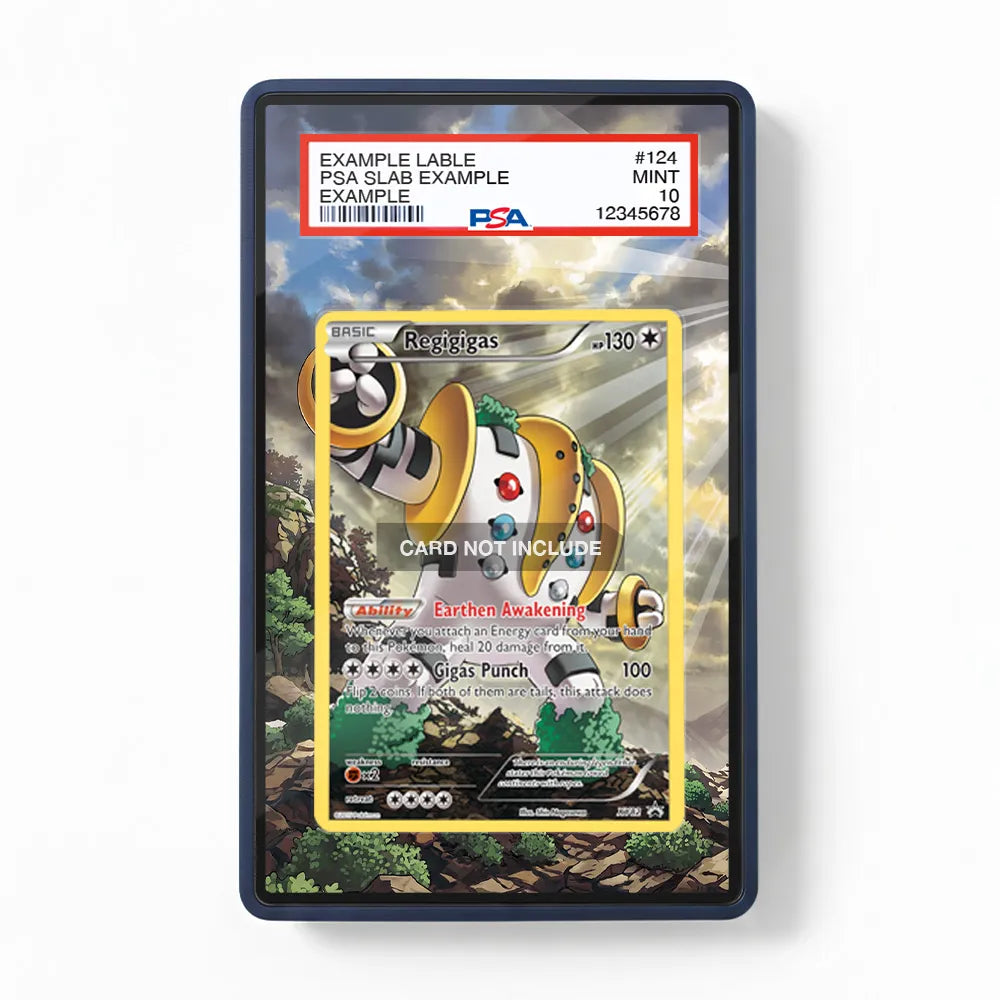 Regigigas XY82 Promo XY Series Extended Art Display Cases - PSA Slab Case - Front View
