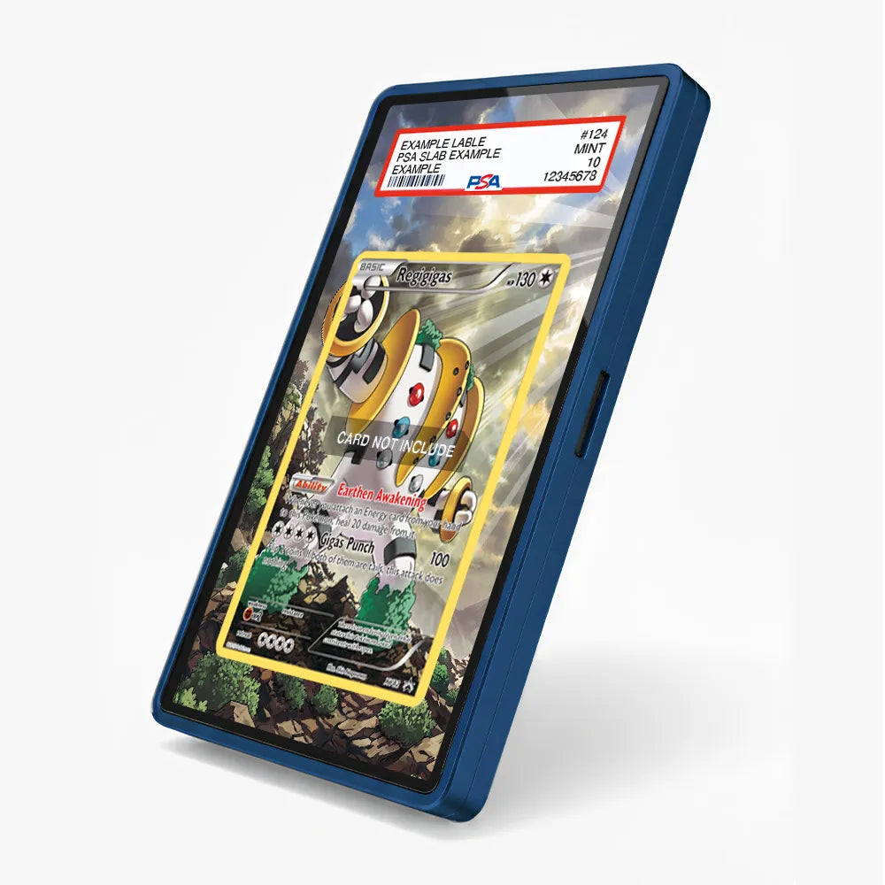 Regigigas XY82 Promo XY Series Extended Art Display Cases - PSA Slab Case - Side View
