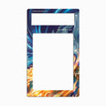 Reshiram & Charizard GX 20 Unbroken Bonds Pokemon Cards Custom Art Display Cases - PSA Metal Art Only - Front View