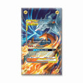 Reshiram & Charizard GX 20 Unbroken Bonds Pokemon Cards Custom Art Display Cases - Screws Case - Front View