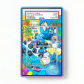 Riolu 215-198 IR AR Scarlet & Violet Base Set Extended Art Display Cases - PSA Slab Case - Front View