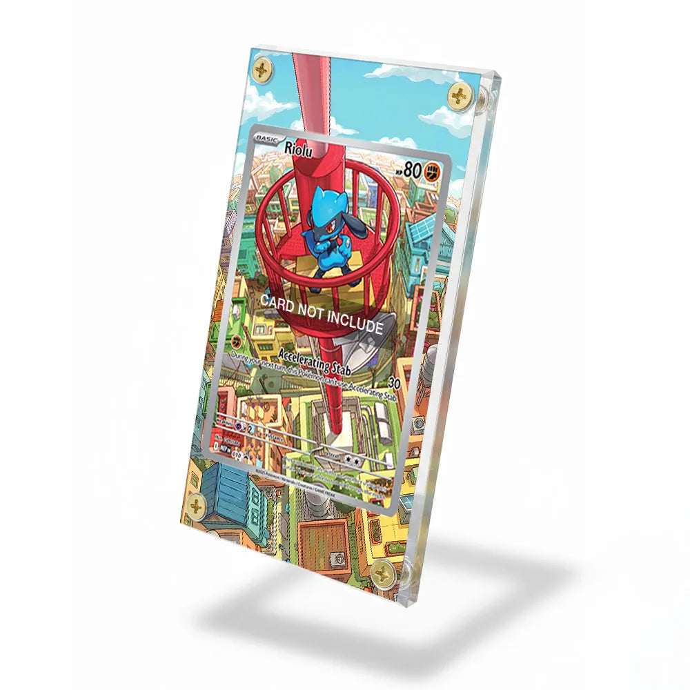 Riolu MEP 010 Promo Extended Art Display Cases - Screws Case - Side View