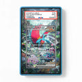 Roaring Moon ex 251-182 SIR SAR Paradox Rift Extended Art Display Cases - PSA Slab Case - Front View