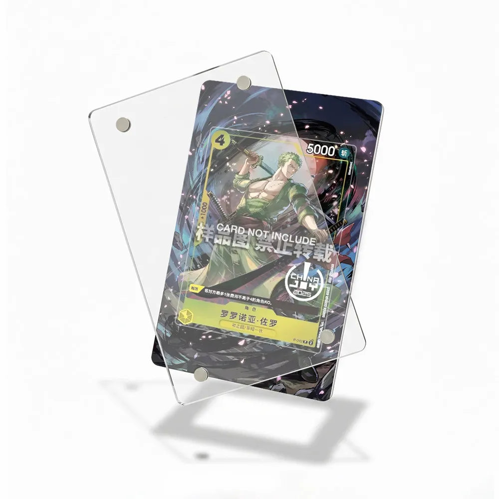 Roronoa Zoro 042 ChinaJoy 2025 Extended Art Display Cases - Magnetic Case - Detail View