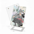 Roronoa Zoro OP01-001 One Piece Starter Deck One Piece Cards Custom Art Display Cases - Magnetic Case - Detail View