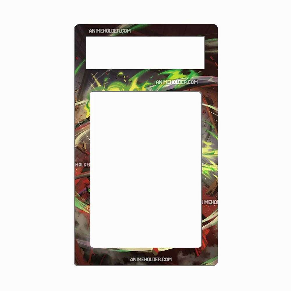 Roronoa Zoro P-045 Pre-Release Winner Promotional One Piece Cards Extended Art Display Cases - PSA Metal Art Only - Front View