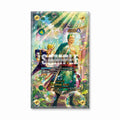 Roronoa Zoro SP PRB02-006 OP14-The Azure Sea's Seven Extended Art Display Cases - Screws Case - Front View