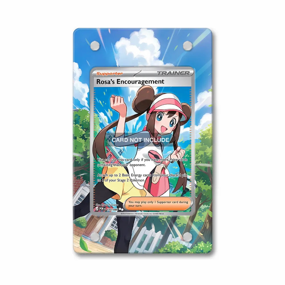 Rosa SR Nihil Zero Perfect Order Extended Art Pokemon Card Display Case