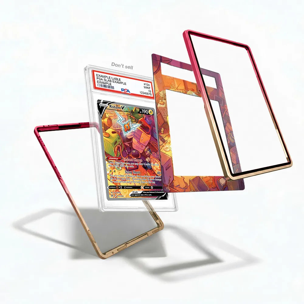Rotom V 177-196 SIR SAR Lost Origin Alternate Art Extended Art Display Cases - PSA Slab Case - Detail View