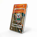 Rowlet 290 SM-P Munch Scream Promo JP Extended Art Display Cases - Magnetic Case - Side View