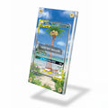 Rowlet & Alolan Exeggutor-GX 215-236 Ultra Rare Unified Minds Extended Art Display Cases - Screws Case - Side View