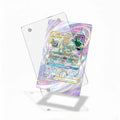 Rowlet & Alolan Exeggutor GX 178-173 SR Tag All Stars Pokemon Cards Custom Art Display Cases - Magnetic Case - Detail View