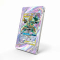 Rowlet & Alolan Exeggutor GX 178-173 SR Tag All Stars Pokemon Cards Custom Art Display Cases - Magnetic Case - Side View