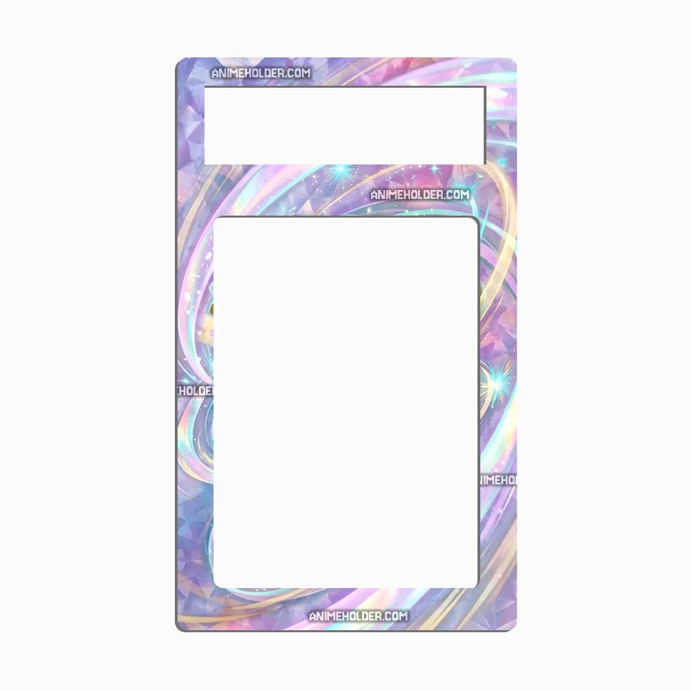Rowlet & Alolan Exeggutor GX 178-173 SR Tag All Stars Pokemon Cards Custom Art Display Cases - PSA Metal Art Only - Front View