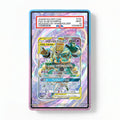 Rowlet & Alolan Exeggutor GX 178-173 SR Tag All Stars Pokemon Cards Custom Art Display Cases - PSA Slab Case - Front View